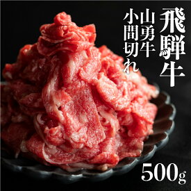 【ふるさと納税】《選べる内容量》熟成飛騨牛『山勇牛』 小間切れスライス 500g 1kg 訳あり わけあり 訳アリ ワケアリ 不揃い 肉 牛肉 切り落とし 規格外 ［Q1328］10000円 1万円