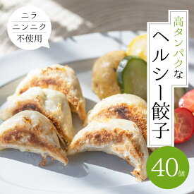【ふるさと納税】朝専用餃子 岐阜モーニング餃子 40個入 朝食 ぎょうざ ギョウザ 岐阜県産 こだわり ヘルシー 高タンパク 低カロリー ニンニク ニラ 不使用 の餃子 人気 おすすめ 本巣市発 岐阜夢餃子製作所 [mt1579] 8000円