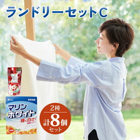 【ふるさと納税】[生活応援] ランドリーセットC (衣料用 粉末洗剤 液体柔軟剤) 洗濯用洗剤 洗濯洗剤 日用品 消耗品 溶けやすい粉末洗剤 詰替え用柔軟剤 綺麗 キレイ 消臭 詰替 蛍光増白剤 不使用 まとめ買い 白い 酵素 ストック [0941] 16000円