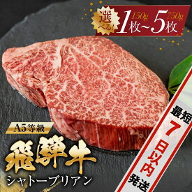 【ふるさと納税】飛騨牛 シャトーブリアンステーキ 1枚〜5枚 | A5等級 牛肉 肉 和牛 国産牛 牛肉 肉 ステーキ ヒレ 1枚 2枚 3枚 4枚 5枚 冷凍 岐阜 日時指定 本巣市 トキノ屋 食品 [mt422] 20000円 40000円 60000円 80000円 100000円