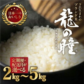 【ふるさと納税】 龍の瞳 2kg ～ 5kg 《2025年産米》 選べる 定期便 3回 5回 6回 選べる発送月 飛騨産 龍の瞳 (いのちの壱) 株式会社龍の瞳直送 2025年 米 2kg 3kg 5kg 令和7年産 精米 3キロ りゅうのひとみ 農家直送 高級 ギフト 岐阜県 下呂市 竜の瞳 竜のひとみ