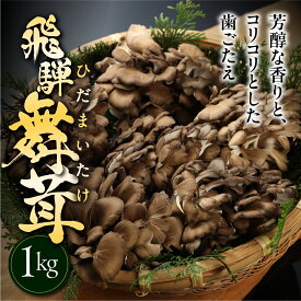 【ふるさと納税】飛騨舞茸 1kg 簡易包装 訳あり 黒舞茸 まいたけ 舞茸 高級 自宅用 大量 たっぷり 天ぷら 炒め物 低カロリー ヘルシー 700円 マイタケ まいたけ キノコ 岐阜県 下呂市 きのこ 大容量