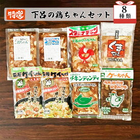 【ふるさと納税】やましげ特撰「下呂の鶏ちゃんセットB」8種類（計8袋）冷凍配送 けいちゃん 鶏ちゃん 贈り物 B級グルメ 人気 ご飯のお供 食べ比べ ギフト 下呂 下呂温泉 おすすめ アウトドア 味付け 焼くだけ 鶏肉料理 おかず 惣菜 時短 簡単料理 13000円 岐阜県 下呂市