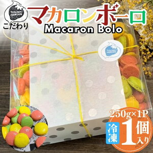 【ふるさと納税】こだわり マカロンボーロ (大×1) マカロン 250g