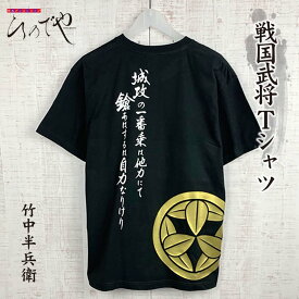 【ふるさと納税】AF-12 オリジナル戦国武将Tシャツ 竹中半兵衛