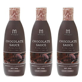 【ふるさと納税】チョコレートソース　310g　3本セット　【調味料・スイーツ・お菓子・チョコレート・チョコレートソース】