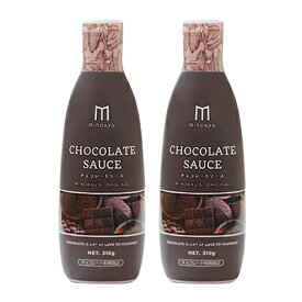 【ふるさと納税】チョコレートソース　310g　2本セット　【調味料・スイーツ・お菓子・チョコレート・チョコレートソース】