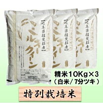 楽天市場】特別栽培米 ミルキークイーン 30kgの通販
