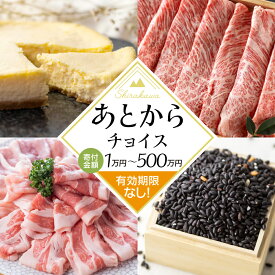 【ふるさと納税】＼あとから選べる ／オンラインカタログ あとからチョイス 1万円〜500万円 有効期限なし 後から選べる 飛騨牛 結旨豚 肉 総菜 スイーツ 工芸品 お米 特産品 宿泊 食事券 体験 チケット お酒 岐阜県白川村 世界遺産 白川郷 無期限 S530