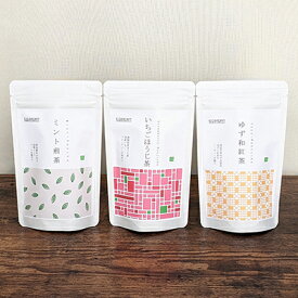 【ふるさと納税】静岡茶フレーバーティー詰め合わせ　3Eセット★★ | オススメお茶 　飲料類・お茶・いちご・ゆず