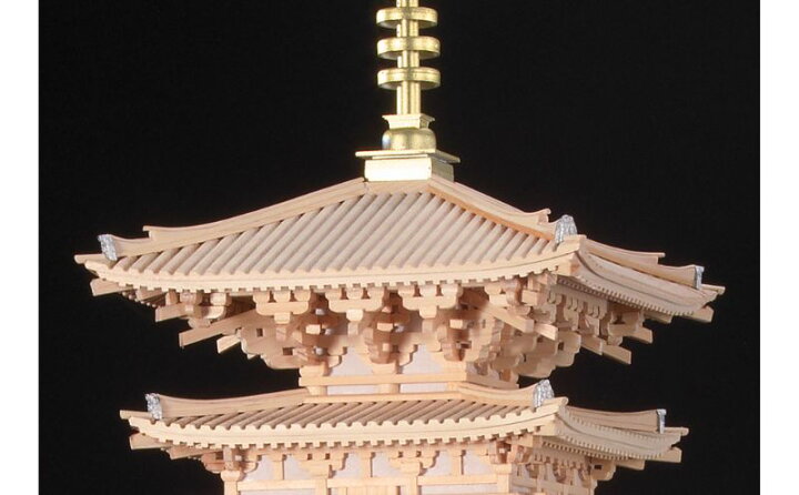 楽天市場】【ふるさと納税】1/70 薬師寺 東塔【小林工芸】木製美術建築 