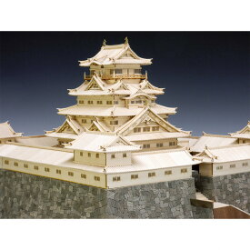【ふるさと納税】ウッディジョー　1/150　駿府城　木製模型キット