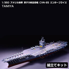 【ふるさと納税】1/350 アメリカ海軍 原子力航空母艦 CVN-65 エンタープライズ | プラモデル タミヤ TAMIYA 模型 海軍 航空母艦 戦艦 コレクション 趣味 人気 おすすめ 送料無料