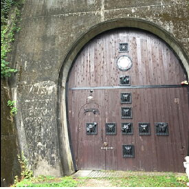 【ふるさと納税】鉄道トンネルを再利用した天然のワインセラーBラック200本1年 チケット お酒