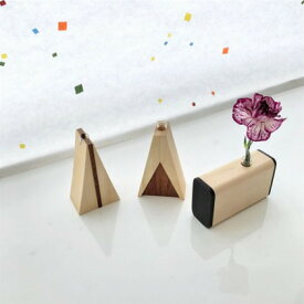 【ふるさと納税】一輪挿し3個＆コースター3枚セット 工芸品 インテリア