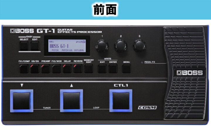 楽天市場】【ふるさと納税】【BOSS】GT-1/ギター・エフェクツ 