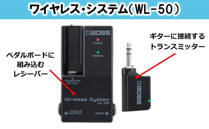 BOSS WL-T トランスミッター 動作確認済み 状態良好 熱販売 8160円