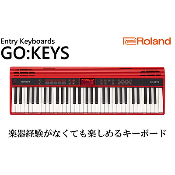 楽天市場 ふるさと納税 Roland 61鍵エントリーキーボード Go Keys 配送不可 離島 楽器 ピアノ コンパクト 静岡県浜松市