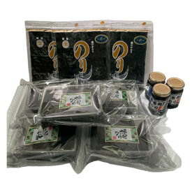 【ふるさと納税】〈丸半堀江商店〉毎日の食卓応援 焼き海苔・味付けのり・浜名湖のりセット 味付け 魚貝類 乾物