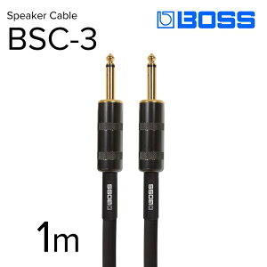 【ふるさと納税】【BOSS純正】スピーカーケーブル 1m/BSC-3【配送不可:離島】