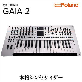 【ふるさと納税】【Roland】シンセサイザー/GAIA-2【配送不可：離島】 楽器 簡単 ハイブリッドエンジン フルサイズ キーボード ローランド 浜松市