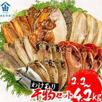 【ふるさと納税】 訳あり 干物 2.2kg 3.4kg 4.2kg 量が選...