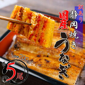 【ふるさと納税】 うなぎ 国産 鰻 蒲焼き 約 700g 5尾 無頭 タレ 鰻丼 鰻重 ひつまぶし うな丼 うな重 うなぎの蒲焼 ウナギ 土用の丑の日 夏バテ対策 スタミナ料理 贈答用 ギフト 老舗 うなぎ屋 うなぎ専門店 沼津市 静岡県