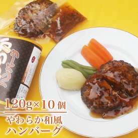 【ふるさと納税】 手作り やわらか クラフト ハンバーグ 120g × 10個 ソース付 無添加 国産 野菜 たっぷり 低カロリー 惣菜 肉 ギフト お取り寄せ 冷凍食品 レトルト 簡単調理 時短 ヘルシー おかず 主菜 副菜 ディナー 沼津市 静岡県