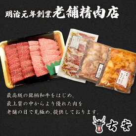 【ふるさと納税】 焼肉 セット 1.2kg～2.4kg 和牛 肩肉 ホルモン トントロ 牛 豚 味噌 塩 バーベキュー 古安 BBQ 国産牛 国産豚 ギフト 贈り物 プレゼント 食べ比べ 家族 パーティー おうち時間 食材 お取り寄せ グルメ 沼津市 静岡県
