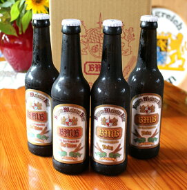 【ふるさと納税】 富士山の水を使った地ビール バイエルンマイスタービール 4本セット 地ビール プリンス エーデルワイス 送料無料 静岡県 富士宮市 ふるさと納税 ふるさと