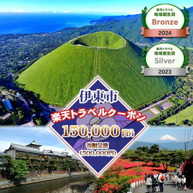 【ふるさと納税】静岡県伊東市の対象施設で使える楽天トラベルクーポン 寄附額500,000円