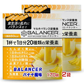 【ふるさと納税】BALANCER バナナ風味 170g2袋