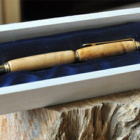 【ふるさと納税】屋久杉ペン（スリムライン） 文房具 ボールペン 工芸品 　お届け：※お届けに1ヶ月前後掛かる場合がございます。