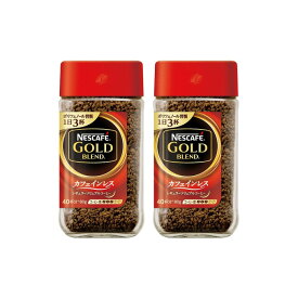 【ふるさと納税】ネスカフェ ゴールドブレンド カフェインレス 80g 2本 インスタントコーヒー インスタント 珈琲 コーヒー コーヒー粉 珈琲粉 防災 長期保存 災害 非常 コーヒー飲料 静岡 静岡県 島田市