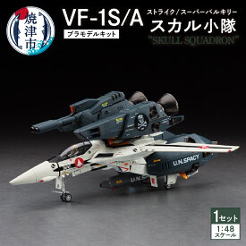 【ふるさと納税】 プラモデル ハセガワ キット 組立て 1：48スケール スカル小隊 スーパーバルキリー インテリア 雑貨 焼津 a16-110