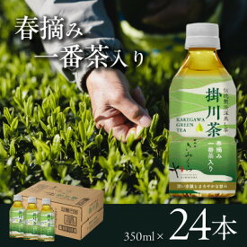 【ふるさと納税】掛川茶 ペットボトル350ml×24本～伝統製法深蒸し茶～日本茶きみくら【39528】_ お茶 ペットボトル 掛川茶 深蒸し 深蒸し茶 日本茶 緑茶 350ml×24本 飲料 ドリンク 静岡県 掛川市 ギフト プレゼント 送料無料 【配送不可地域：離島・沖縄県】【1637482】