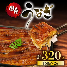 【ふるさと納税】 うなぎ 国産 蒲焼 160g ×2パック 計320g 冷凍 真空パック 鰻 丸天 丑の日 JAS認定活鰻 湯煎 電子 レンジ 調理 可能 無添加 うなぎ丸天 ウナギ 和風 簡単調理 惣菜 おかず 晩ごはん 晩酌 静岡県 藤枝 静岡県 藤枝市