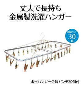 【ふるさと納税】 ハンガー 水玉 金属 ピンチ 30個付 洗濯物 物干し 日本製 洗濯 家事 雑貨 日用品 家事用品 ランドリー クリップ 洗濯バサミ スチール 収納 室内干し 部屋干し 室内物干し 梅雨対策 洗濯グッズ 洗濯用品 便利グッズ 便利アイテム 藤枝市 静岡県