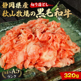 【ふるさと納税】 牛肉 切り落とし 320g 黒毛和牛 A4 A5 ランク 肉 お肉 和牛 牛 人気 国産 安心 安全 静岡県 藤枝市 切落し 精肉 焼き肉 黒毛 ふるさと納税おすすめ 楽天ふるさと納税 10000円 1万円