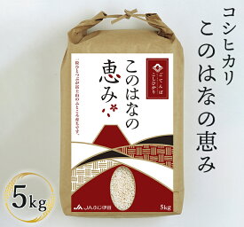 【ふるさと納税】ごてんばこしひかり 「このはなの恵み」 5kg 【お米　コシヒカリ】◇