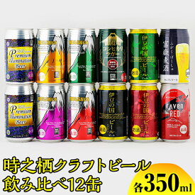 【ふるさと納税】BM-2　時之栖クラフトビール飲み比べ12缶※着日指定不可