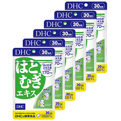 静岡県袋井市 ふるさと納税 DHCはとむぎエキス 30日分6個セット 再再販！ 期間限定お試し価格 加工食品 サプリメント 健康