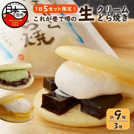 【ふるさと納税】 どら焼き 生どら 高級 ギフト 生クリーム スイーツ わらび餅 オレンジ 抹茶 あずき 珈琲 【平井製菓】Bセット 3種 3個 冷凍 お取り寄せ バレンタイン ホワイトデー 母の日 父の日 お中元 敬老の日 お歳暮 プレゼント 送料無料