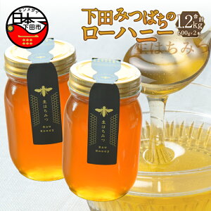 【ふるさと納税】 はちみつ 国産 非加熱 百花蜜 生はちみつ ハチミツ 蜂蜜 ハニー ローハニー お取り寄せ お土産 発酵食品 セット 600g 2本 下田みつばちのローハニー 静岡 伊豆 下田産 送料無