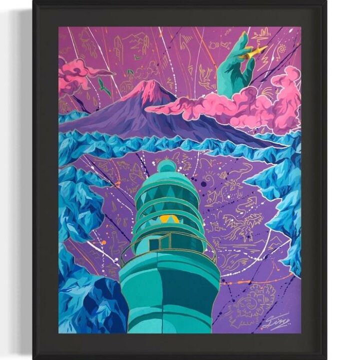 楽天市場】【ふるさと納税】アクリル絵画 オーダー作品 F6(410mm×318mm 