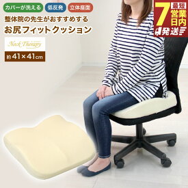 【ふるさと納税】【7営業日発送】整体院の先生がおすすめする お尻フィットクッション クッション 低反発 低反発クッション 椅子用 座布団 長時間 デスクワーク オフィスワーク 車用 運転 車いす 車椅子 骨盤サポート 姿勢 静岡県 菊川市 送料無料
