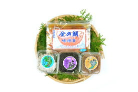 【ふるさと納税】特選ギフトセット 金め鯛 味噌漬 （2切入）ビニール袋入＋わさび3色 お得パック 1144 ／ 山長水産