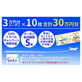 【ふるさと納税】日本旅行　河津町地域限定旅行クーポン【300,000円分】　【旅行 チケット 旅行 宿泊券】