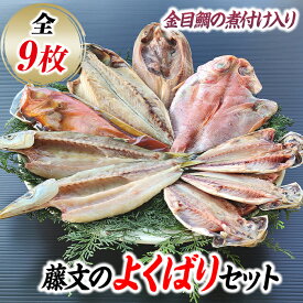【ふるさと納税】 干物 ひもの 煮付 金目 さば あじ ギフト 御中元 御歳暮 伊豆 藤文の「よくばりセット」[0823237]