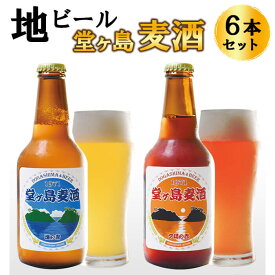 【ふるさと納税】 ビール 麦酒 地ビール 瓶 ご当地 堂ヶ島 飲み比べ クラフトビール 伊豆 西伊豆 地ビール「堂ヶ島麦酒」6本セット